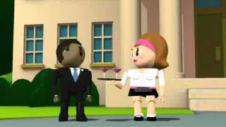 obama v.s. waitress