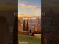 🏛️ c. 1850 | Rome from the Janiculum | Before Italian Unification