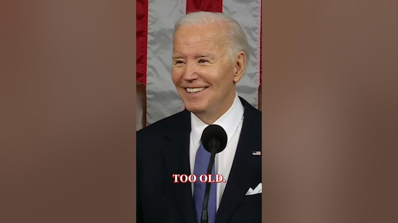 Biden: I’ve been told I’m too young and I’ve been told I’m too old #shorts