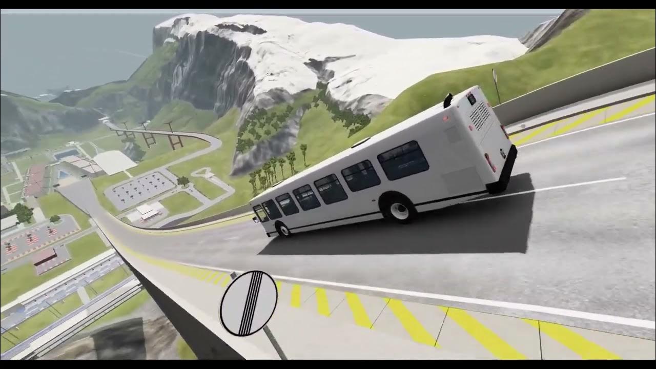Slow Motion Crash 3 BeamNG drive YouTube