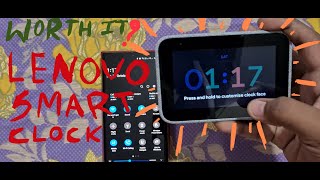 GOOGLE Assistant Enabled LENOVO Smart Clock | UNBOXING & Setup |