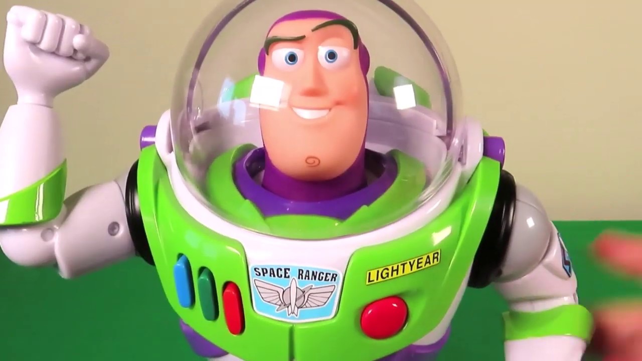 buzz lightyear walking talking toy