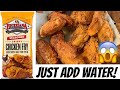 Crispy Fried Chicken Wings &amp; Mushrooms! Recipe😋