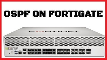 How To Configure OSPF On Fortigate (Open Shortest Path First)