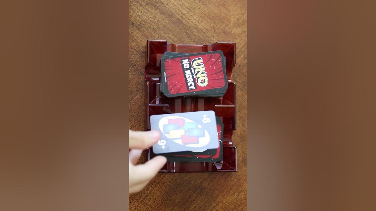 Uno NO MERCY stacking +64 cards!!!