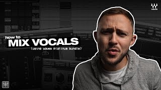 How To Mix Rap Vocals! (Waves Platinum Plugin Bundle)