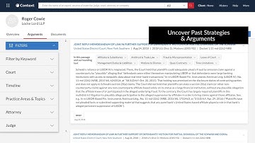 Context Attorney Analytics for Lexis and Lexis+