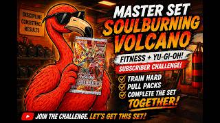 Every Pack = PAIN?! 🔥 Yu-Gi-Oh Fitness Challenge (Master Set Attempt)