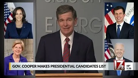 Gov. Roy Cooper makes 2024 Democratic Presidential...