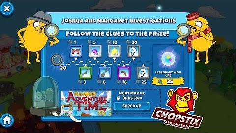 Chopstix and Friends! Bloons adventure time TD - part 24- Joshua & Margaret investigations part 4!
