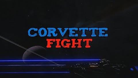 Corvette fight PvP - Elite Dangerous