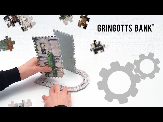 Banque de Gringotts - Puzzle 3D Wrebbit - Harry Potter