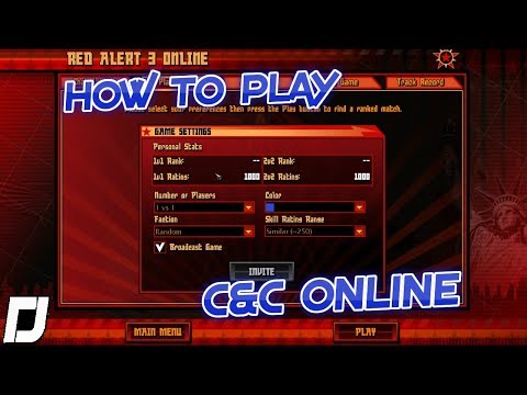 How To Play Online : Red Alert 3 / Tiberium Wars / Kanes Wrath , 2018 and 2019