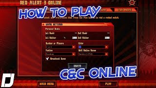 How To Play Online : Red Alert 3 / Tiberium Wars / Kanes Wrath , 2018 and 2019