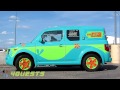 MYSTERY MACHINE SCOOBY DOO HONDA THERAPY CAR