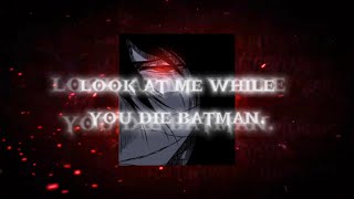 16 Cupid - When I Drop Type Beat Rage [sped up   look at me while you die Batman]
