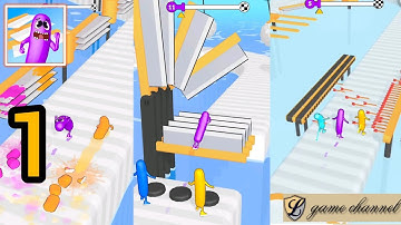 Wacky Run Gameplay Walkthrough part 1 || wacky run All Levels Gameplay Android & ios gameplay