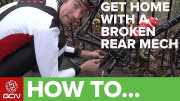 Broken Rear Derailleur? How To Make A Singlespeed And Ride Home