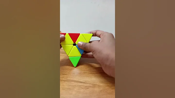 solve pyramid cube just few second 🤯🫣👍#rubik #short #viral #trending #youtubeshorts