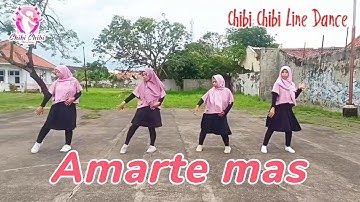 AMARTE MAS - Linedance | Beginner | choreo : Asbarebare & Rini Hukom (INA) | Demo: Chibi Chibi LD