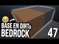 Une base en dirt et en bedrock   episode 47  admin series  paladium