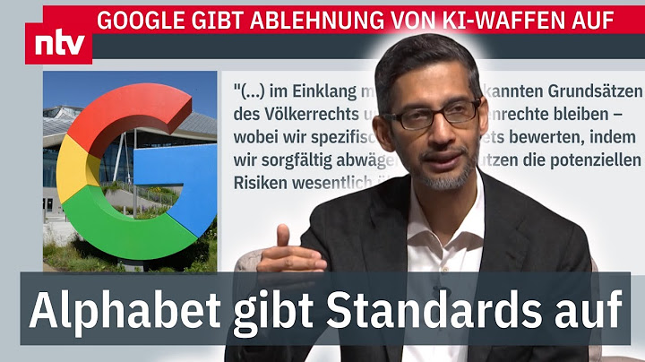 Alphabet gibt Standards zum Waffenbau auf - KI-Invest steigt deutlich