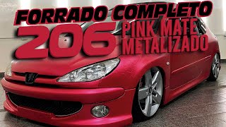 ploteo/car wrap en argentina!!! ✖ FULLWRAP PINK AL 206 DE NICO ✖