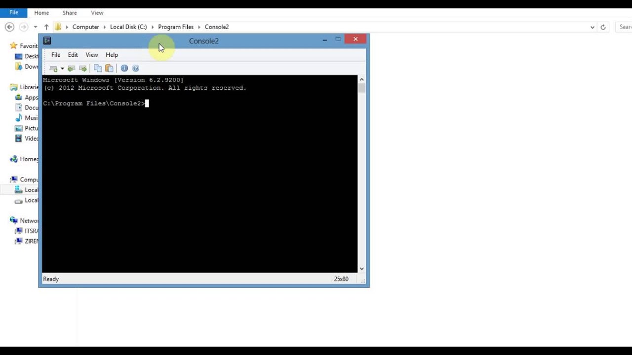 Console2 as CMD replacement - YouTube