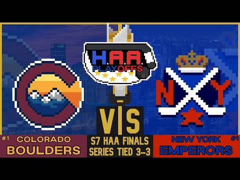 S7 HAA Finals | #1 Colorado Boulders @ #1 New York Emperors | Series Tied 3-3