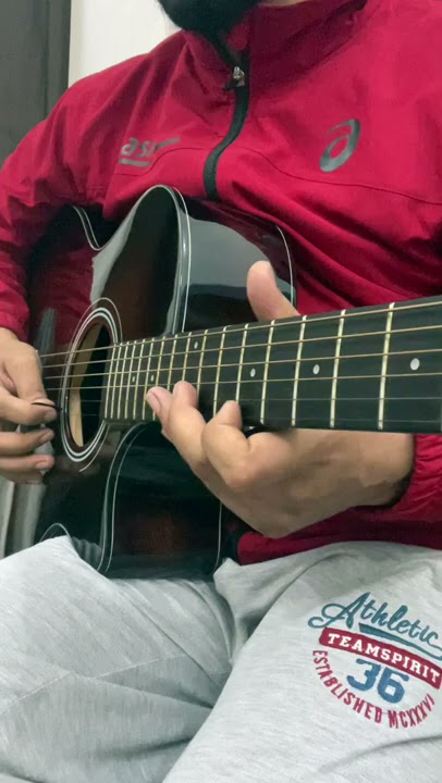 Kacha Badam Song (काचा बादाम) on Guitar by Fuxino 🤪 #shorts
