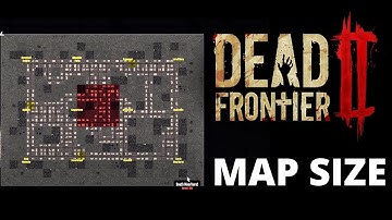 HOW BIG IS THE MAP in Dead Frontier 2? Walk Across the Map