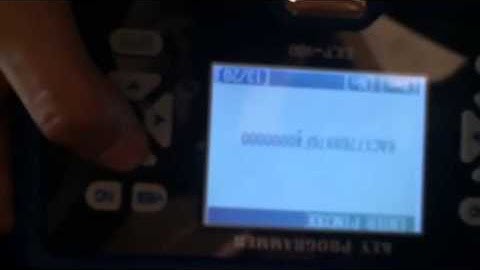 2013 New Nissan Altima  Pin Code Reading 20 Digits with NSPC001 Pin Reader