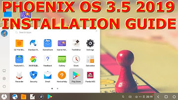 Phoenix OS 3.5 Android OS for PC and Laptops Installation Guide 2019 04