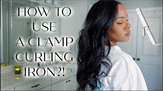 CLAMP CURLING IRON TUTORIAL