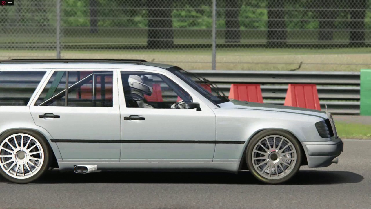 Assetto Corsa New Car Mod 1993 Mercedes Benz 124 Series Estate Wagon