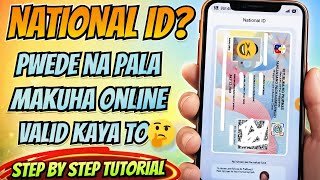 Paano Makita o Makuha ang Copy ng National ID Online | Printed DIGITAL NATIONAL ID | 2026 Update screenshot 5