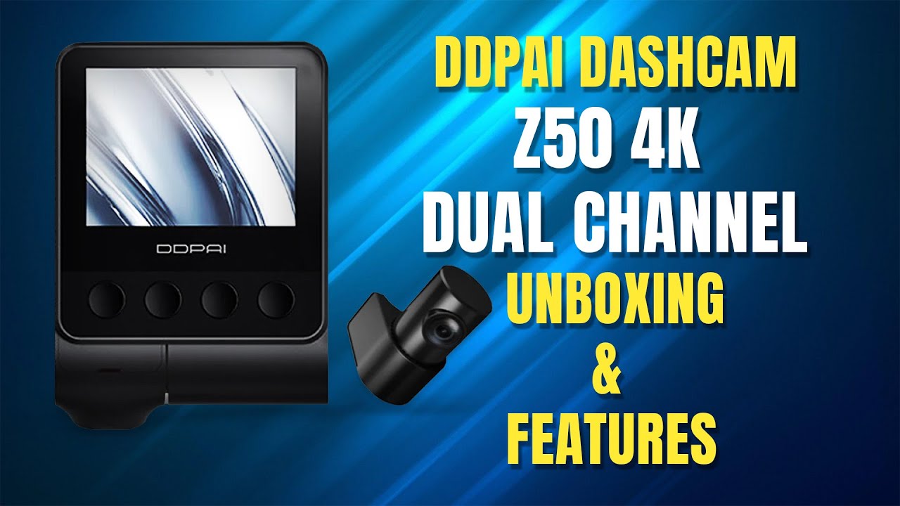 DDPAI Unveils the Z50 Dash Cam with superior dual-channel recording - The  Gadgeteer