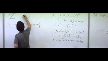 Lecture 18  .  Polytopes (Federico Ardila)
