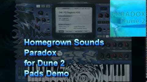 Paradox for Dune 2 Pads Demo