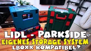 ENDLICH: PARKSIDE® Storage System  Sortimentsboxen  Werkzeugkoffer