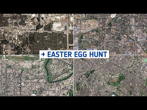 Exploring Earth From Space: Global Easter Egg Hunt