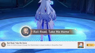 Honkai Star Rail 2.2 Hidden Achievement Rail Road, Take Me Home