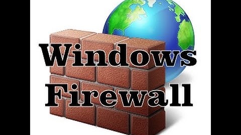 Turn On, Turn Off Windows Firewall on Windows 7