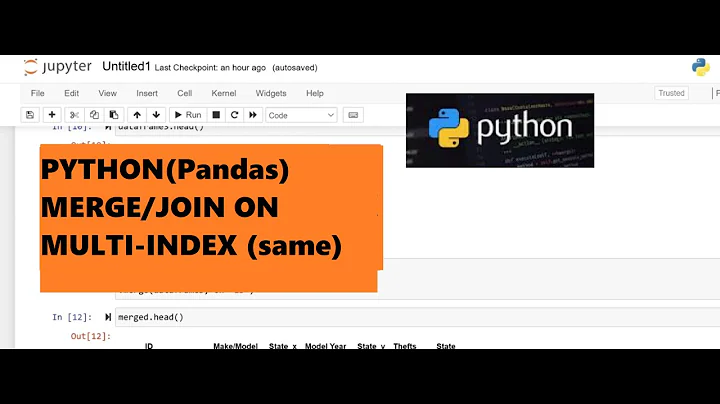10. Python Joins (Pandas): Join on multi-index (same name)