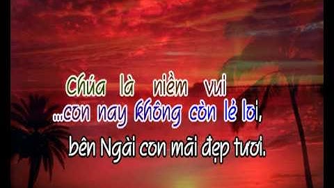 Ngất Ngây Tình Chúa - karaoke playback - http://songvui.org