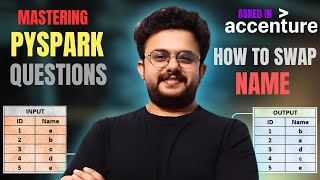 Accenture PySpark Interview Question | Name Swapping Problem Explained | Deepankar Pathak