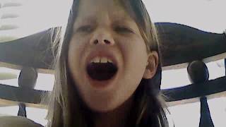 me singing to Adele Rolling in the Deep