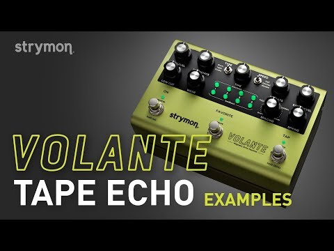 Strymon Volante - Tape Echo Examples - Demo