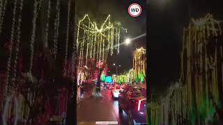വിസ്മയ ഓണക്കാഴ്ചകൾ കണ്ട് ജനം നിറഞ്ഞൊഴുകുന്ന കനകക്കുന്ന് റോഡ്