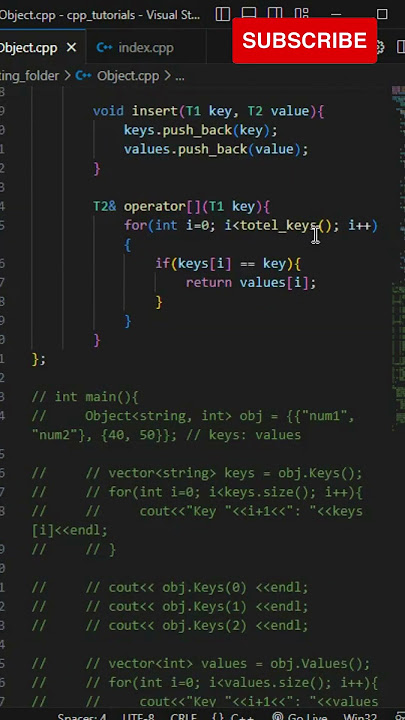 Custom Object keyword in cpp | Custom Keyword #shorts #cpp #programmerd